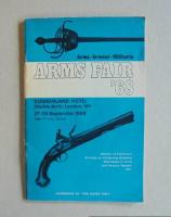 Utst&auml;llningskatalog Arms Fair '68, Cumberland Hotel, Marble Arch, London, 27-28 september, 1968.