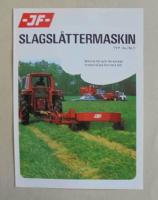 Broschyr/Prospekt JF slagsl&aring;ttermaskin typ SL/SLT