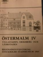 &Ouml;stermalm : byggnadsinventering