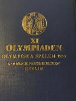 XI Olympiaden. - Olymipiska Spelen i Berlin Garmisch Parten Kurchen Berlin 1936