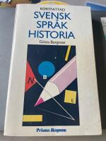 Kortfattad svensk spr&aring;khistoria