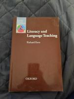 Literacy and language teaching