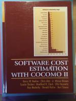 Software cost estimation with Cocomo II