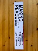 Making peace - confidence and security in a new Europe (in English)