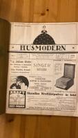  Husmodern. nr: 1-46, 1917, f&ouml;rsta &aring;rg&aring;ngen, med inneh&aring;llsf&ouml;rteckning