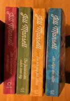 Semesterpaket 4 x Jill Mansell &ndash; L&auml;s-och-l&auml;mna - Allt b&ouml;rjade med en hemlighet - Tre fantastiska saker med dig - Du och jag f&ouml;r alltid - Att v&auml;lja den r&auml;tte