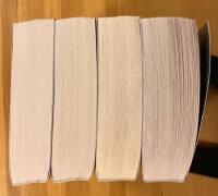 Semesterpaket 4 x Jill Mansell &ndash; L&auml;s-och-l&auml;mna - Allt b&ouml;rjade med en hemlighet - Tre fantastiska saker med dig - Du och jag f&ouml;r alltid - Att v&auml;lja den r&auml;tte