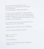 H&ouml;gom : the excavations 1949-1984 : H&ouml;gom part 1