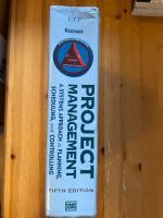 Project management - a systems approach(in English )to planning, scheduling and controlling