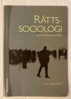 R&auml;ttssociologi : en introduktion