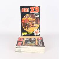 Agent X9 1986 Nr.1-13 Serietidningar Komplett &aring;rg&aring;ng