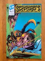 SCAVENGERS Comic - Vol 1 - No 17 - Date 1989 - Quality Comics