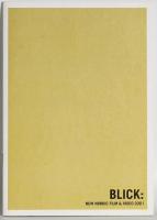 Blick. New Nordic Film&Video 2001