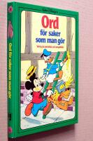 Walt Disney's Ord för saker som man gör - [verb på svenska och engelska]