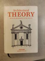 Architectural theory : from the renaissance to the present