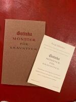 Gotiska mönster för kravatter - Kungl. bibliotekets utställningskatalog nr 15