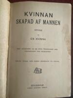 Geschlecht und Charakter samt Kvinnan skapad af (av) mannen