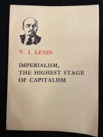 Imperialism, the Highest Stage of Capitalism