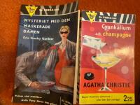 Fem Zebrapocket fr&aring;n 1954-1957