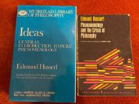 Phenomenology and the Crisis of Philosophy & Ideas 