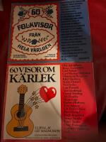 60 visor om k&auml;rlek [Musiktryck] och 60 folkvisor