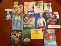 13 h&auml;ften om matlagning och bakning fr&aring;n 1930-1960
