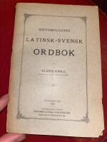 Etymologisk latinsk-svensk ordbok