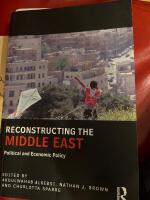 Reconstructing the Middle East