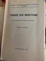 Lyriker och berättare 