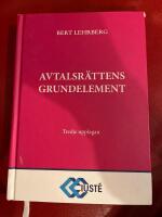 Avtalsr&auml;ttens grundelement