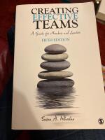 Creating Effective Teams - A Guide for Members and Leaders