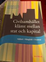 Civilsamh&auml;llet kl&auml;mt mellan stat och kapital : v&auml;lf&auml;rd, m&aring;ngfald, framtid