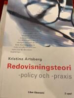 Redovisningsteori - policy och praxis