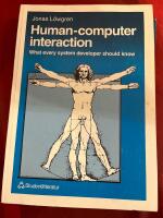 Human-computer interaction - what every system developer should know