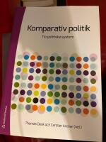 Komparativ politik : tio politiska system