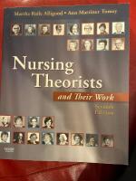 Nursing theorists and their work