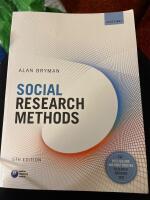 Social Research Methods