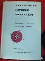 Huvudriktlinjer i svensk fraktr&auml;tt