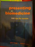 Presenting in biomedicine 