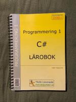 Programmering 1 med C# - L&auml;robok