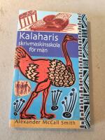 Kalaharis skrivmaskinsskola f&ouml;r m&auml;n