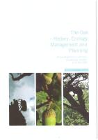 The oak - history, ecology, management and planning : proceedings from a conference in Link&ouml;ping, Sweden, 9-11 May 2006