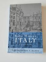 Early modern Italy, A social History 