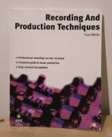 The sound on sound book of recording & production techniques for the recording musician