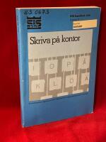 Skriva p&aring; kontor