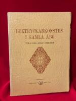 Boktryckarkonsten i gamla Åbo