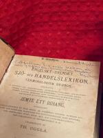 Engelskt-Svenskt Sj&ouml;- och handelslexikon 1. A-M, 2. N-Z