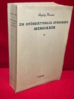 En of&ouml;rb&auml;tterlig syndares memoarer