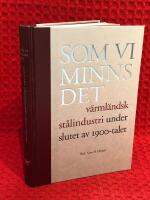Som vi minns det : v&auml;rml&auml;ndsk st&aring;lindustri under slutet av 1900-talet