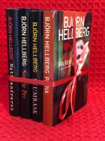 Bokpaket: 4st Bj&ouml;rn Hellberg-b&ouml;cker